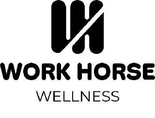 WH WORK HORSE WELLNESS logo