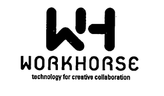 WH WORKHORSE TECHNOLOGY FOR CREATIVE COLLABORATION logo