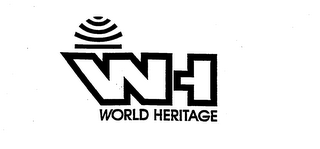 WH WORLD HERITAGE logo