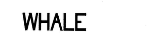 WHALE logo