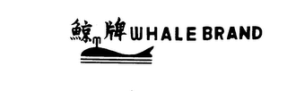 WHALE BRAND logo