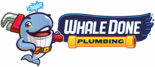 WHALE DONE PLUMBING logo
