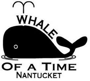 WHALE OF A TIME NANTUCKET logo