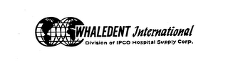 WHALEDENT INTERNATIONAL DIVISINON OF IPCO HOSPITAL SUPPLY CORP. logo