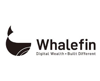 WHALEFIN DIGITAL WEALTH BUILT DIFFERENT logo