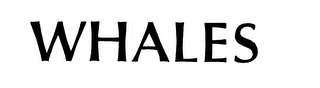 WHALES logo