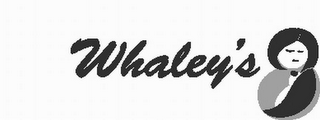 WHALEY'S logo