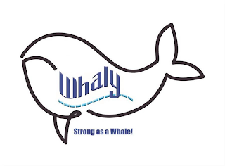 WHALY STRONG AS A WHALE! logo