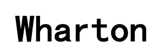 WHARTON logo