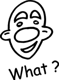 WHAT ? logo