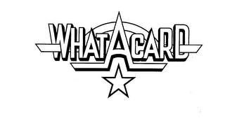 WHAT A CARD logo