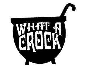 WHAT A CROCK logo