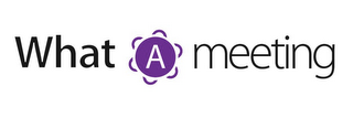 WHAT A MEETING logo