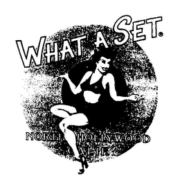 WHAT A SET NORTH HOLLYWOOD CALIF. logo
