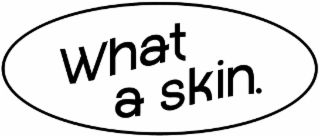 WHAT A SKIN. logo