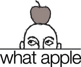 WHAT APPLE logo