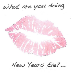 WHAT ARE YOU DOING NEW YEARS EVE?... logo