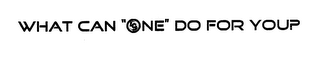 WHAT CAN "ONE" DO FOR YOU? LCI logo