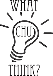 WHAT CHU THINK logo