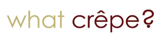 WHAT CREPE ? logo