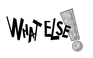 WHAT ELSE! logo