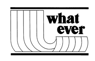WHAT EVER logo