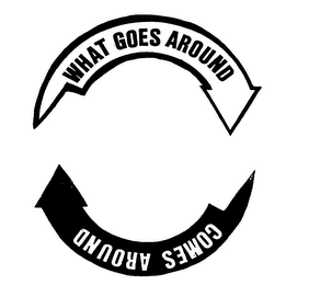 WHAT GOES AROUND COMES AROUND logo