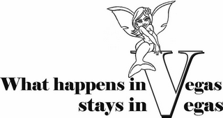 WHAT HAPPENS IN VEGAS STAYS IN VEGAS logo