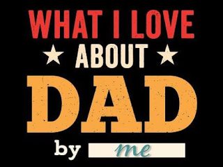 WHAT I LOVE ABOUT DAD BY ME logo