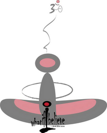 WHAT IF I BELIEVE ...JUST THIS ONCE logo