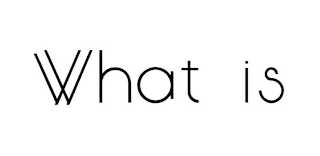 WHAT IS logo