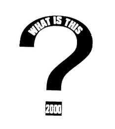 WHAT IS THIS 2000 logo