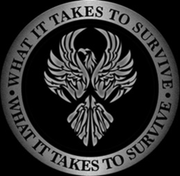 WHAT IT TAKES TO SURVIVE WHAT IT TAKES TO SURVIVE logo