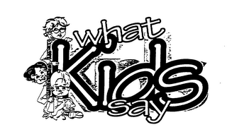 WHAT KIDS SAY logo