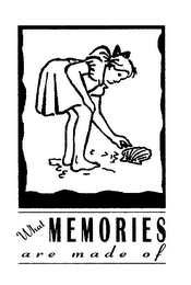 WHAT MEMORIES ARE MADE OF logo