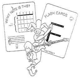 WHAT NOTE IS THIS? FLASH CARDS F FIRST REGISTER logo