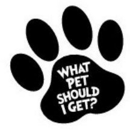 WHAT PET SHOULD I GET? logo