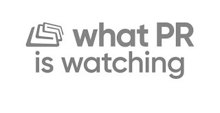 WHAT PR IS WATCHING logo