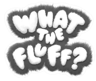 WHAT THE FLUFF? logo