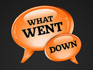 WHAT WENT DOWN logo