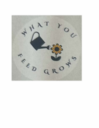 WHAT YOU FEED GROWS logo