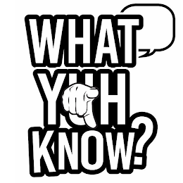 WHAT YUH KNOW? logo