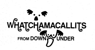 WHATCHAMACALLITS FROM DOWN UNDER logo