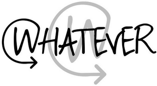 WHATEVER logo