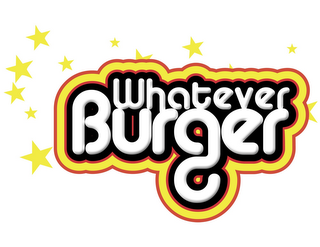 WHATEVER BURGER logo