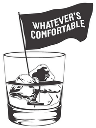 WHATEVER'S COMFORTABLE logo