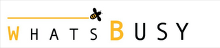 WHATS BUSY logo
