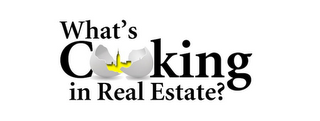 WHAT'S COOKING IN REAL ESTATE? logo