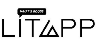 WHAT'S GOOD LITAPP logo