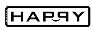 WHATS HAPPY logo